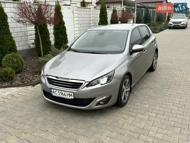 Сірий Пежо 308, об'ємом двигуна 1.6 л та пробігом 120 тис. км за 9700 $, фото 1 на Automoto.ua