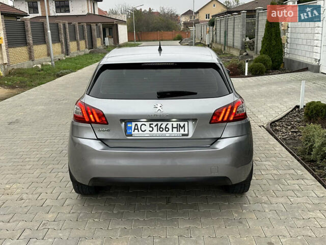 Сірий Пежо 308, об'ємом двигуна 1.6 л та пробігом 120 тис. км за 9700 $, фото 5 на Automoto.ua