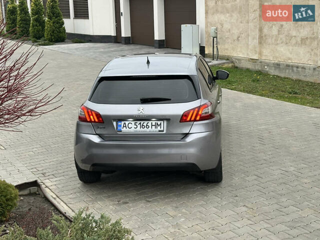 Сірий Пежо 308, об'ємом двигуна 1.6 л та пробігом 120 тис. км за 9700 $, фото 23 на Automoto.ua
