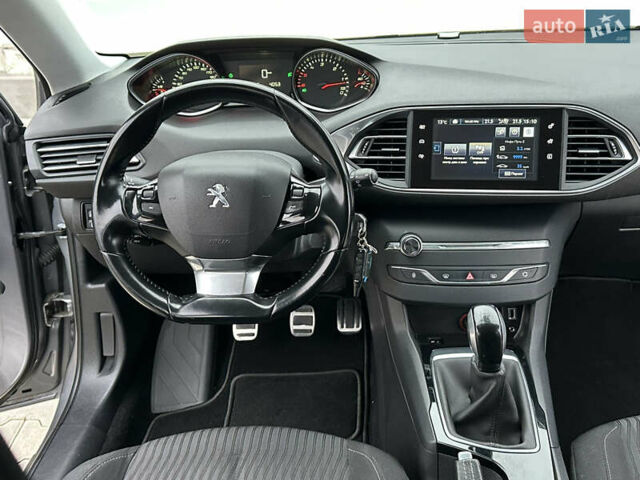 Сірий Пежо 308, об'ємом двигуна 1.6 л та пробігом 120 тис. км за 9700 $, фото 71 на Automoto.ua