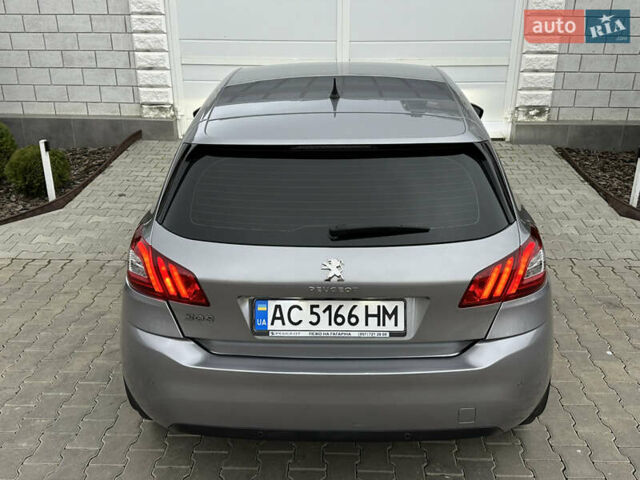 Сірий Пежо 308, об'ємом двигуна 1.6 л та пробігом 120 тис. км за 9700 $, фото 37 на Automoto.ua
