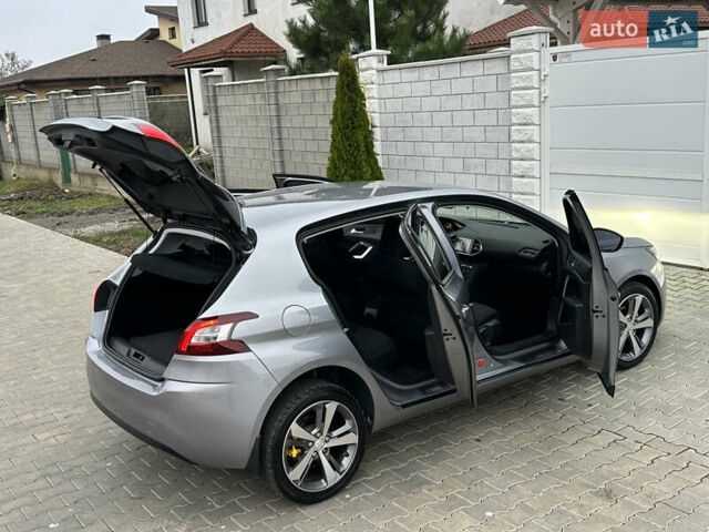 Сірий Пежо 308, об'ємом двигуна 1.6 л та пробігом 120 тис. км за 9700 $, фото 41 на Automoto.ua