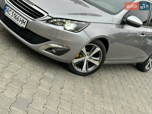 Сірий Пежо 308, об'ємом двигуна 1.6 л та пробігом 120 тис. км за 9700 $, фото 9 на Automoto.ua