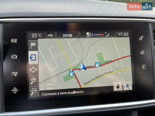 Серый Пежо 308, объемом двигателя 1.56 л и пробегом 218 тыс. км за 9700 $, фото 15 на Automoto.ua