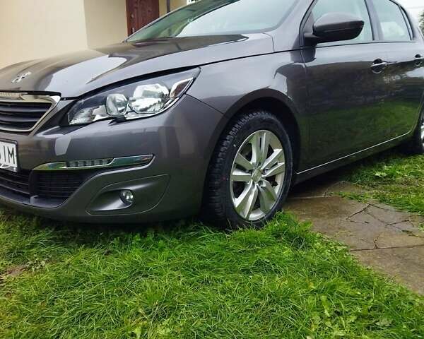 Сірий Пежо 308, об'ємом двигуна 1.56 л та пробігом 169 тис. км за 10700 $, фото 1 на Automoto.ua