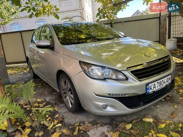 Сірий Пежо 308, об'ємом двигуна 1.56 л та пробігом 364 тис. км за 6500 $, фото 1 на Automoto.ua