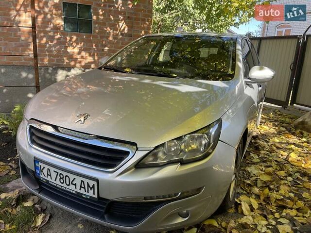 Сірий Пежо 308, об'ємом двигуна 1.56 л та пробігом 364 тис. км за 6500 $, фото 2 на Automoto.ua