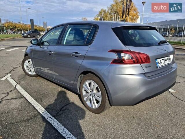 Серый Пежо 308, объемом двигателя 1.5 л и пробегом 84 тыс. км за 15400 $, фото 8 на Automoto.ua