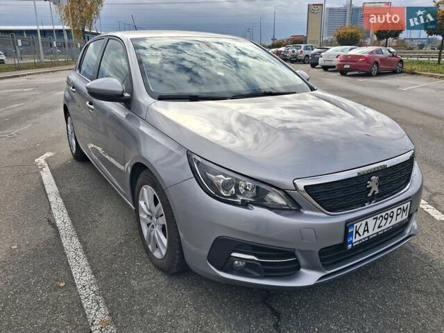 Серый Пежо 308, объемом двигателя 1.5 л и пробегом 84 тыс. км за 15400 $, фото 1 на Automoto.ua