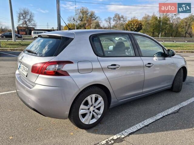 Серый Пежо 308, объемом двигателя 1.5 л и пробегом 84 тыс. км за 15400 $, фото 9 на Automoto.ua