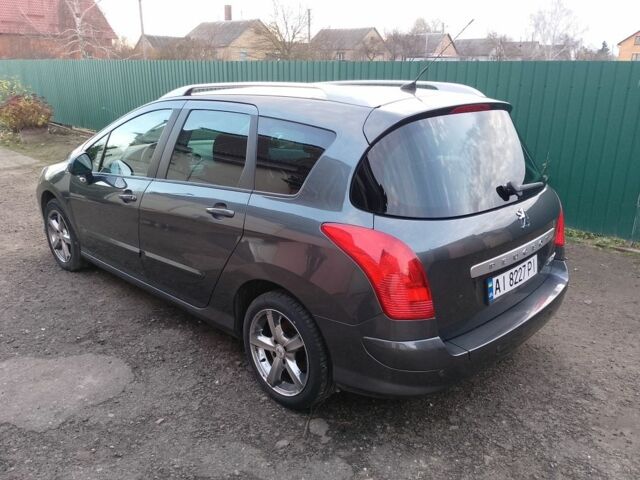 Серый Пежо 308, объемом двигателя 1.6 л и пробегом 160 тыс. км за 5000 $, фото 6 на Automoto.ua