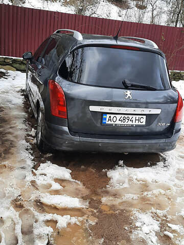 Сірий Пежо 308, об'ємом двигуна 1.6 л та пробігом 203 тис. км за 6300 $, фото 6 на Automoto.ua