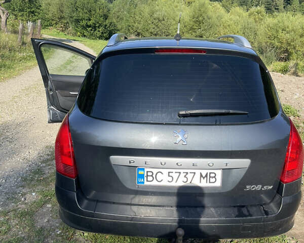Пежо 308 2008 в Львове на Automoto.ua Серый Пежо 308, объемом двигателя 1.6 л и пробегом 289 тыс. км за 4000 $, фото 6 на Automoto.ua