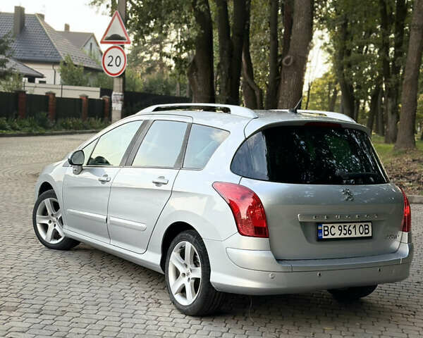 Серый Пежо 308, объемом двигателя 1.56 л и пробегом 362 тыс. км за 4350 $, фото 5 на Automoto.ua