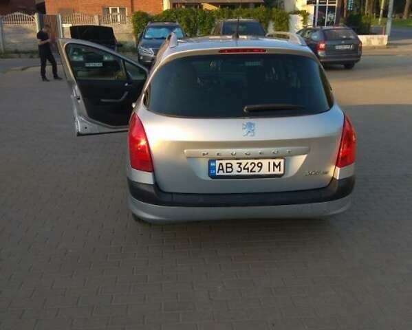 Сірий Пежо 308, об'ємом двигуна 1.6 л та пробігом 293 тис. км за 5200 $, фото 5 на Automoto.ua