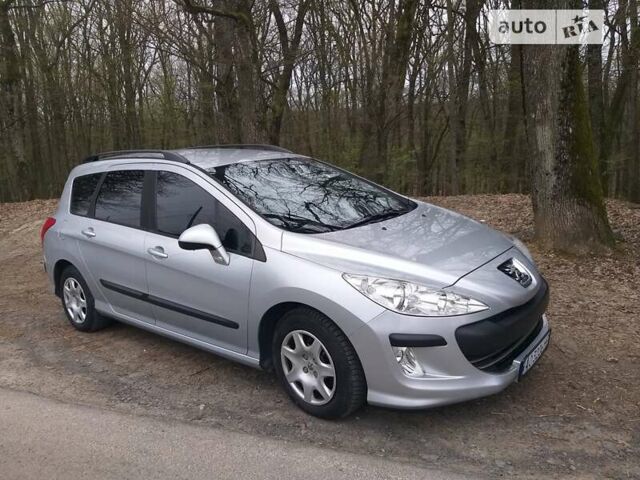 Сірий Пежо 308, об'ємом двигуна 1.6 л та пробігом 197 тис. км за 5100 $, фото 16 на Automoto.ua