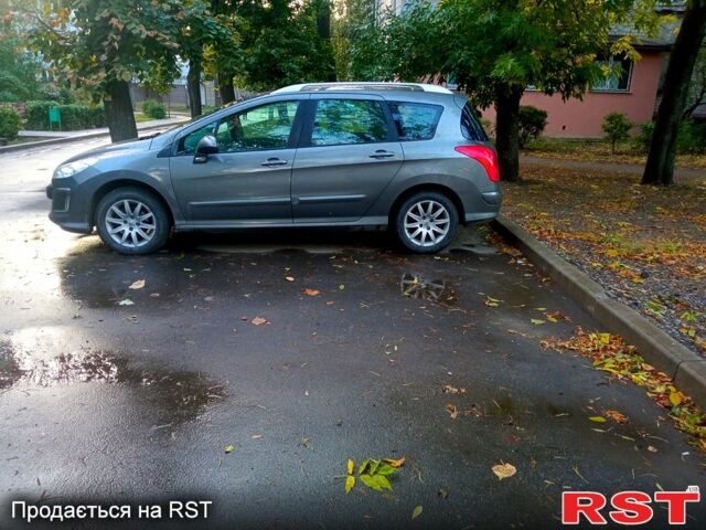 Сірий Пежо 308, об'ємом двигуна 1.6 л та пробігом 210 тис. км за 7000 $, фото 3 на Automoto.ua