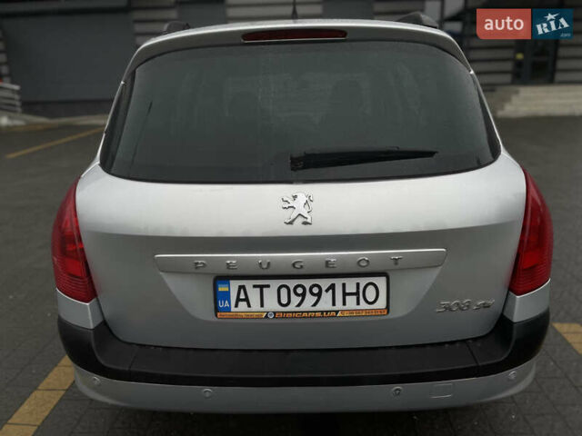 Сірий Пежо 308, об'ємом двигуна 1.6 л та пробігом 269 тис. км за 4444 $, фото 21 на Automoto.ua