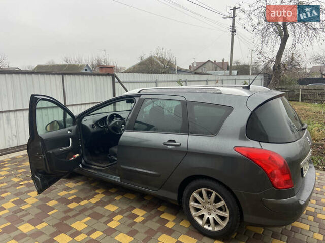 Сірий Пежо 308, об'ємом двигуна 1.6 л та пробігом 230 тис. км за 4900 $, фото 3 на Automoto.ua