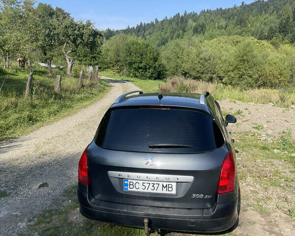Пежо 308 2008 в Львове на Automoto.ua Серый Пежо 308, объемом двигателя 1.6 л и пробегом 289 тыс. км за 4000 $, фото 9 на Automoto.ua