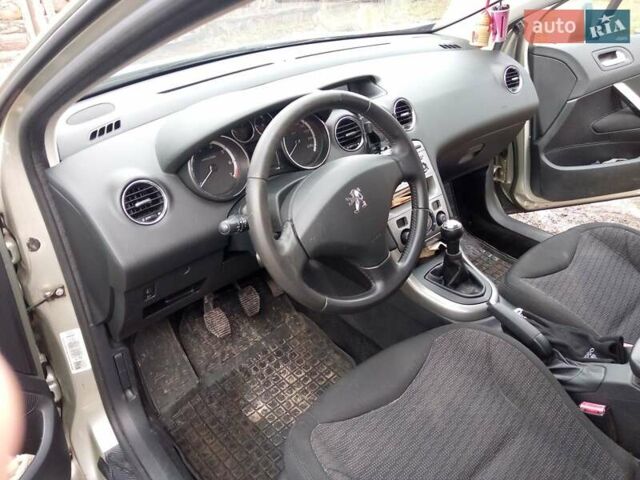 Сірий Пежо 308, об'ємом двигуна 1.56 л та пробігом 260 тис. км за 5200 $, фото 12 на Automoto.ua