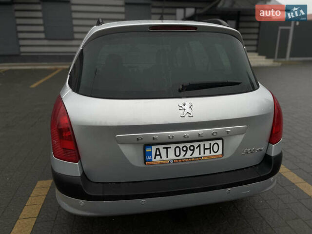 Сірий Пежо 308, об'ємом двигуна 1.6 л та пробігом 269 тис. км за 4444 $, фото 23 на Automoto.ua