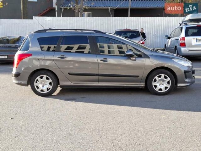 Серый Пежо 308, объемом двигателя 1.6 л и пробегом 217 тыс. км за 4200 $, фото 9 на Automoto.ua