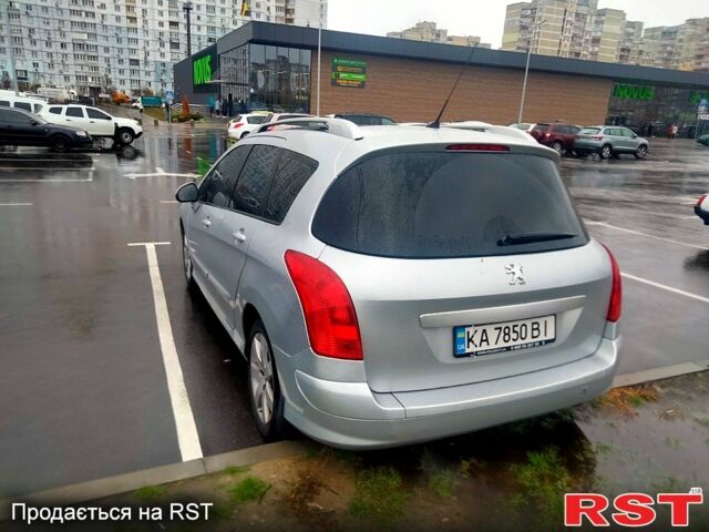 Сірий Пежо 308, об'ємом двигуна 1.6 л та пробігом 154 тис. км за 5900 $, фото 9 на Automoto.ua