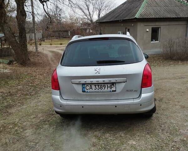 Пежо 308 2008 у Черкасах на Automoto.ua Сірий Пежо 308, об'ємом двигуна 1.6 л та пробігом 300 тис. км за 4500 $, фото 5 на Automoto.ua