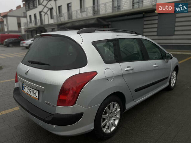 Сірий Пежо 308, об'ємом двигуна 1.6 л та пробігом 269 тис. км за 4444 $, фото 17 на Automoto.ua