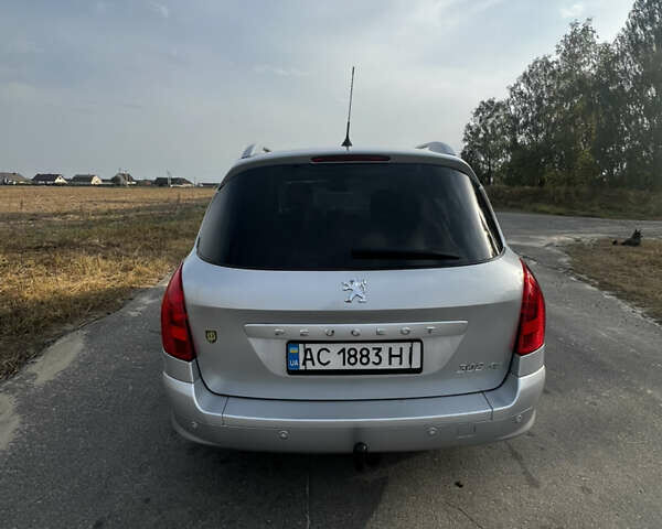 Серый Пежо 308, объемом двигателя 1.6 л и пробегом 230 тыс. км за 4700 $, фото 8 на Automoto.ua