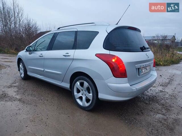 Серый Пежо 308, объемом двигателя 1.6 л и пробегом 290 тыс. км за 4650 $, фото 3 на Automoto.ua