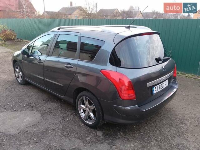 Серый Пежо 308, объемом двигателя 1.6 л и пробегом 160 тыс. км за 5000 $, фото 6 на Automoto.ua