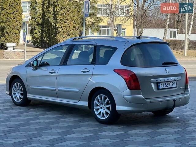 Серый Пежо 308, объемом двигателя 1.6 л и пробегом 316 тыс. км за 5300 $, фото 17 на Automoto.ua