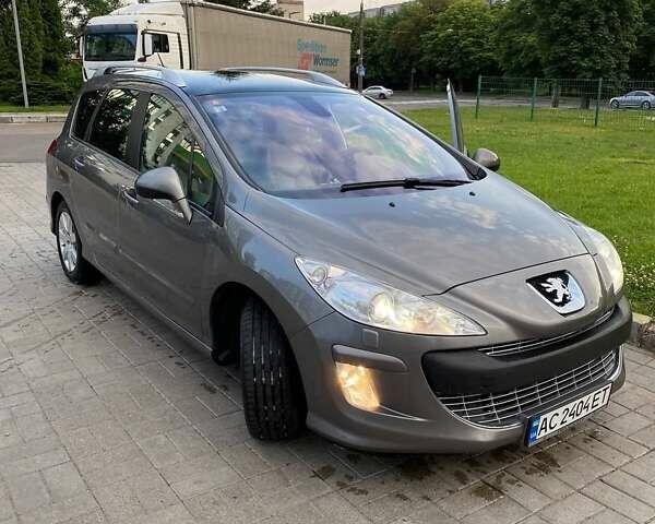 Серый Пежо 308, объемом двигателя 1.6 л и пробегом 253 тыс. км за 5500 $, фото 9 на Automoto.ua