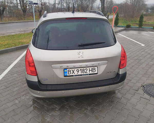 Серый Пежо 308, объемом двигателя 1.4 л и пробегом 132 тыс. км за 4900 $, фото 11 на Automoto.ua