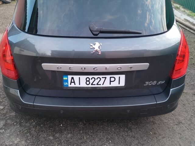 Серый Пежо 308, объемом двигателя 1.6 л и пробегом 160 тыс. км за 5000 $, фото 3 на Automoto.ua