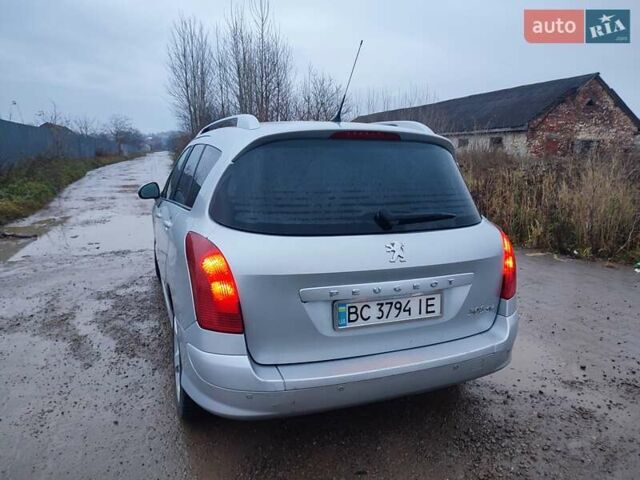 Серый Пежо 308, объемом двигателя 1.6 л и пробегом 290 тыс. км за 4650 $, фото 4 на Automoto.ua