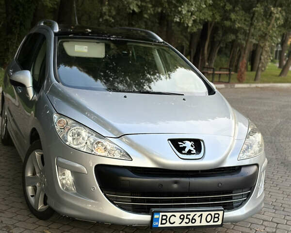 Серый Пежо 308, объемом двигателя 1.56 л и пробегом 362 тыс. км за 4350 $, фото 2 на Automoto.ua