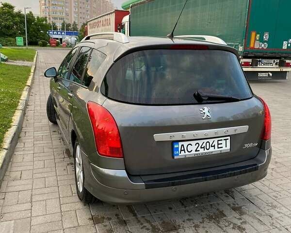 Серый Пежо 308, объемом двигателя 1.6 л и пробегом 253 тыс. км за 5500 $, фото 11 на Automoto.ua