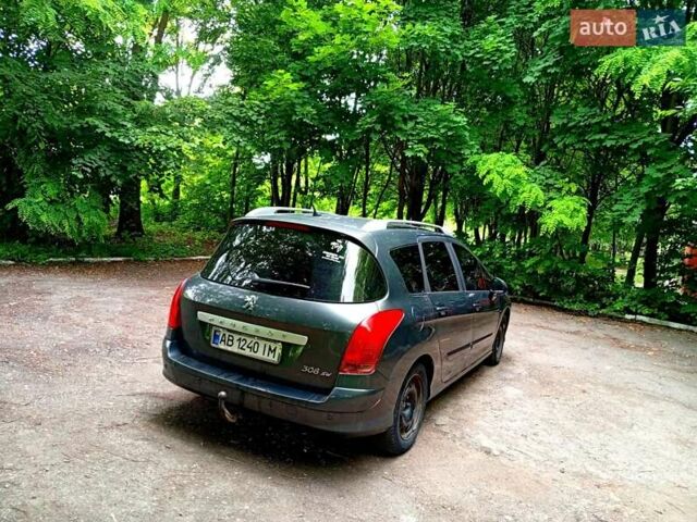 Серый Пежо 308, объемом двигателя 1.6 л и пробегом 330 тыс. км за 4900 $, фото 2 на Automoto.ua