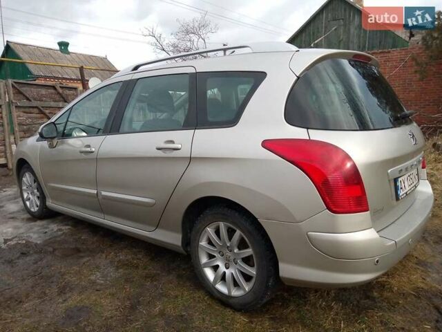 Сірий Пежо 308, об'ємом двигуна 1.56 л та пробігом 260 тис. км за 5200 $, фото 11 на Automoto.ua