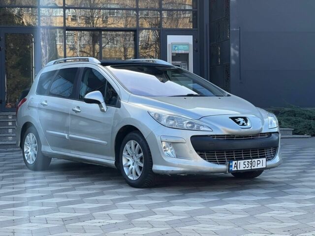 Серый Пежо 308, объемом двигателя 1.6 л и пробегом 317 тыс. км за 5300 $, фото 7 на Automoto.ua