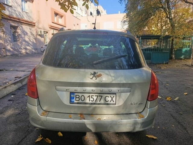 Серый Пежо 308, объемом двигателя 1.6 л и пробегом 208 тыс. км за 4000 $, фото 1 на Automoto.ua