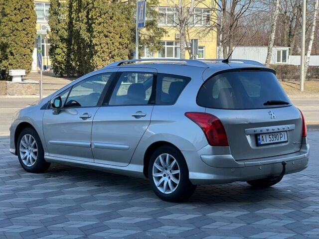 Серый Пежо 308, объемом двигателя 1.6 л и пробегом 317 тыс. км за 5300 $, фото 1 на Automoto.ua