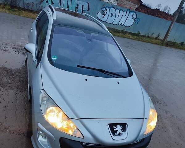 Серый Пежо 308, объемом двигателя 1.6 л и пробегом 290 тыс. км за 4650 $, фото 9 на Automoto.ua