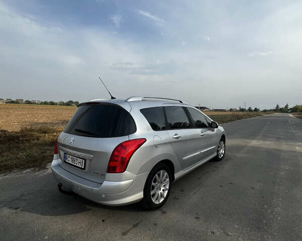 Серый Пежо 308, объемом двигателя 1.6 л и пробегом 230 тыс. км за 4700 $, фото 5 на Automoto.ua