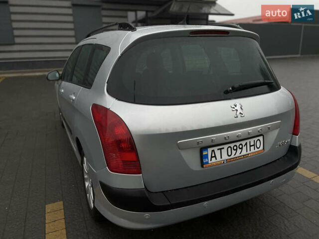 Сірий Пежо 308, об'ємом двигуна 1.6 л та пробігом 269 тис. км за 4444 $, фото 24 на Automoto.ua