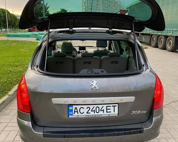 Серый Пежо 308, объемом двигателя 1.6 л и пробегом 253 тыс. км за 5500 $, фото 8 на Automoto.ua