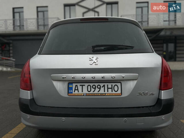 Сірий Пежо 308, об'ємом двигуна 1.6 л та пробігом 269 тис. км за 4444 $, фото 22 на Automoto.ua